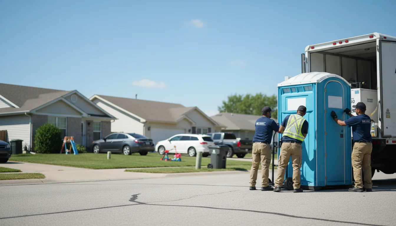 Standard Porta Potty Rentals in Bishop Hill, IL near me